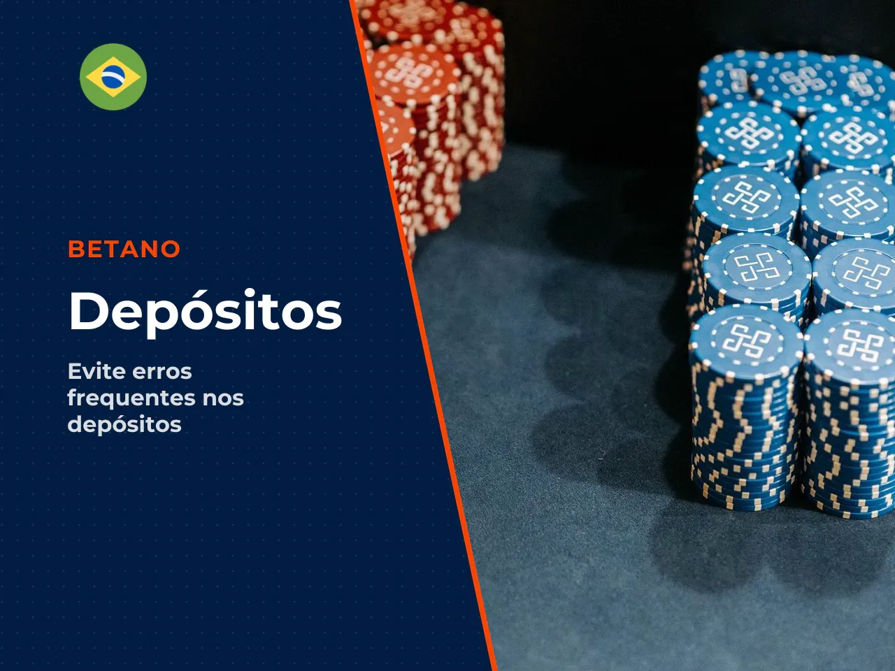 Erros comuns ao fazer depósito. Os erros mais frequentes que atrasam ou impedem o betano deposito: