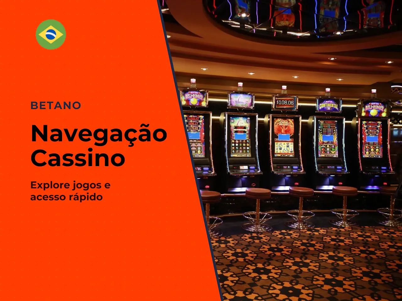 Navegação no site, lobby de jogos