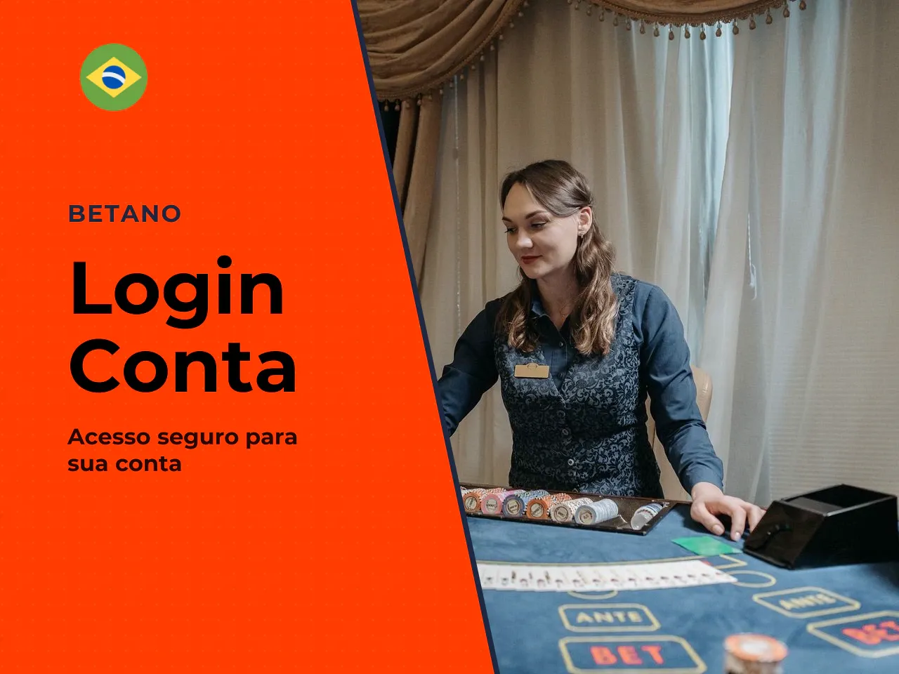 Como entrar agora e criar conta