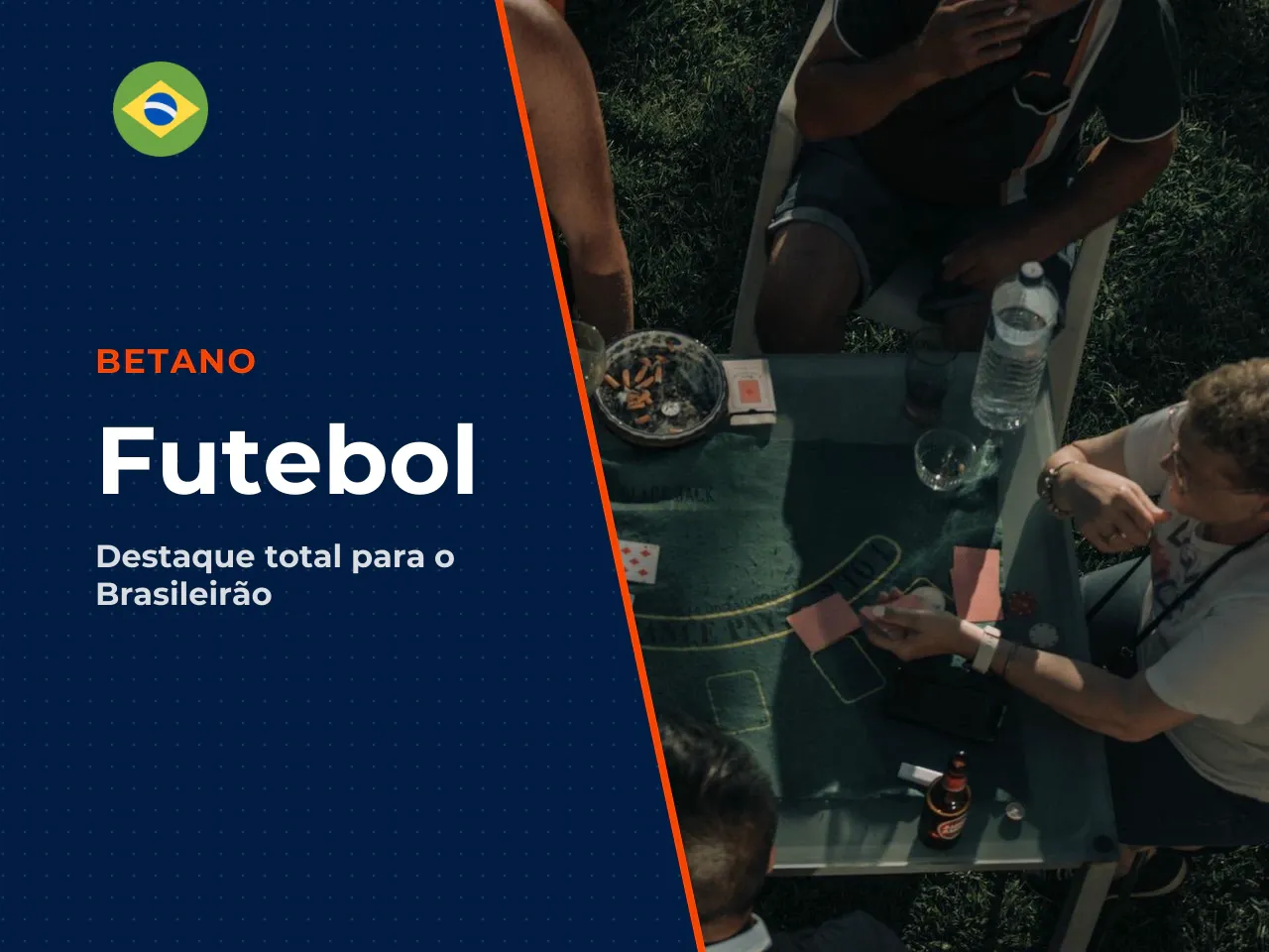 Futebol e Brasileirão como foco principal. Naturalmente, o esporte de maior proeminência é o futebol. A associação comercial com o próprio Brasileirão Betano traz holofote local permanente. As opções 