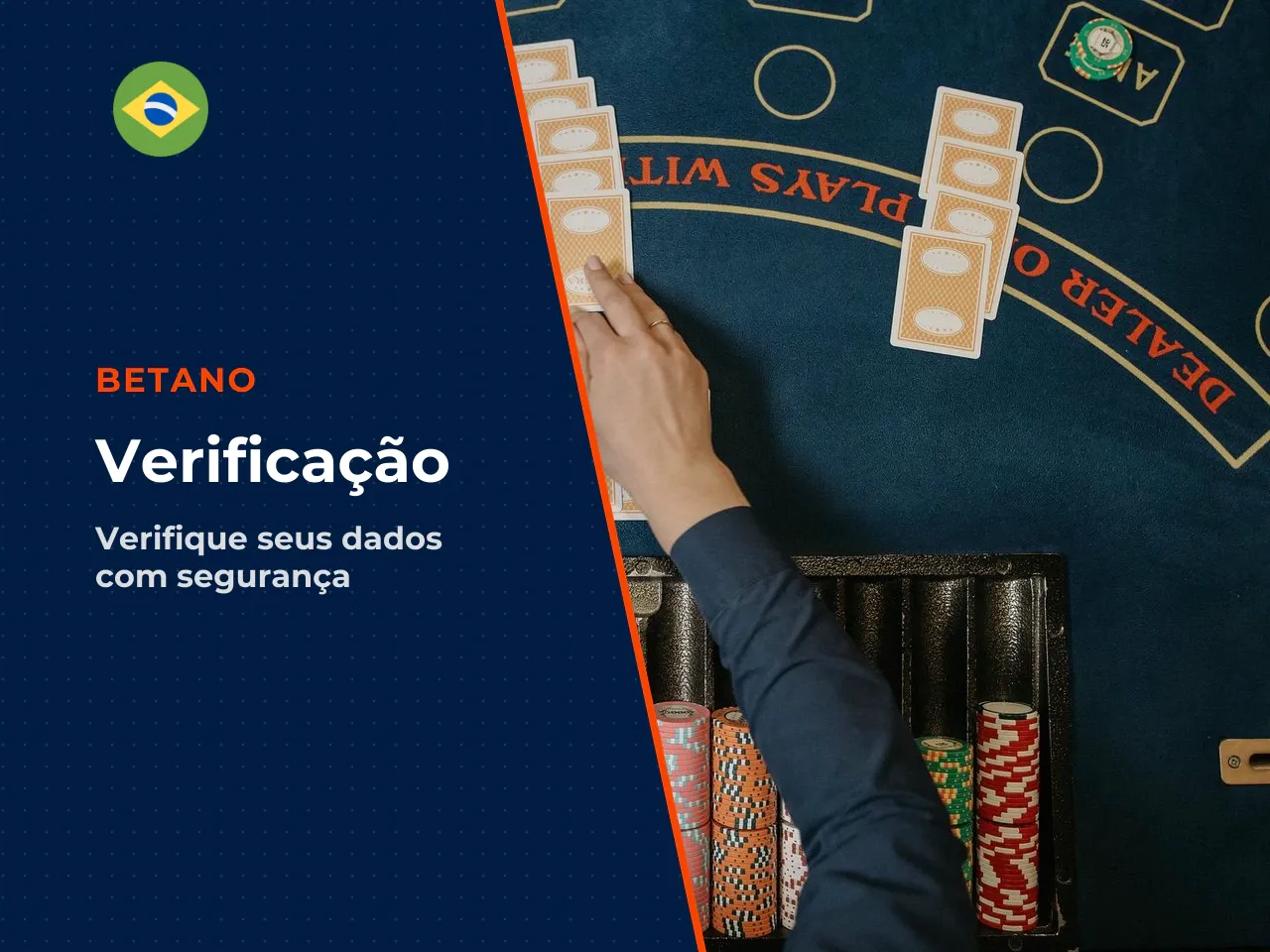 Verificação de conta na Betano após o cadastro. Criar a conta é só o primeiro passo. Para sacar valores ou acessar todas as funcionalidades, a Betano exige verificação de identidade (KYC — Know Your C