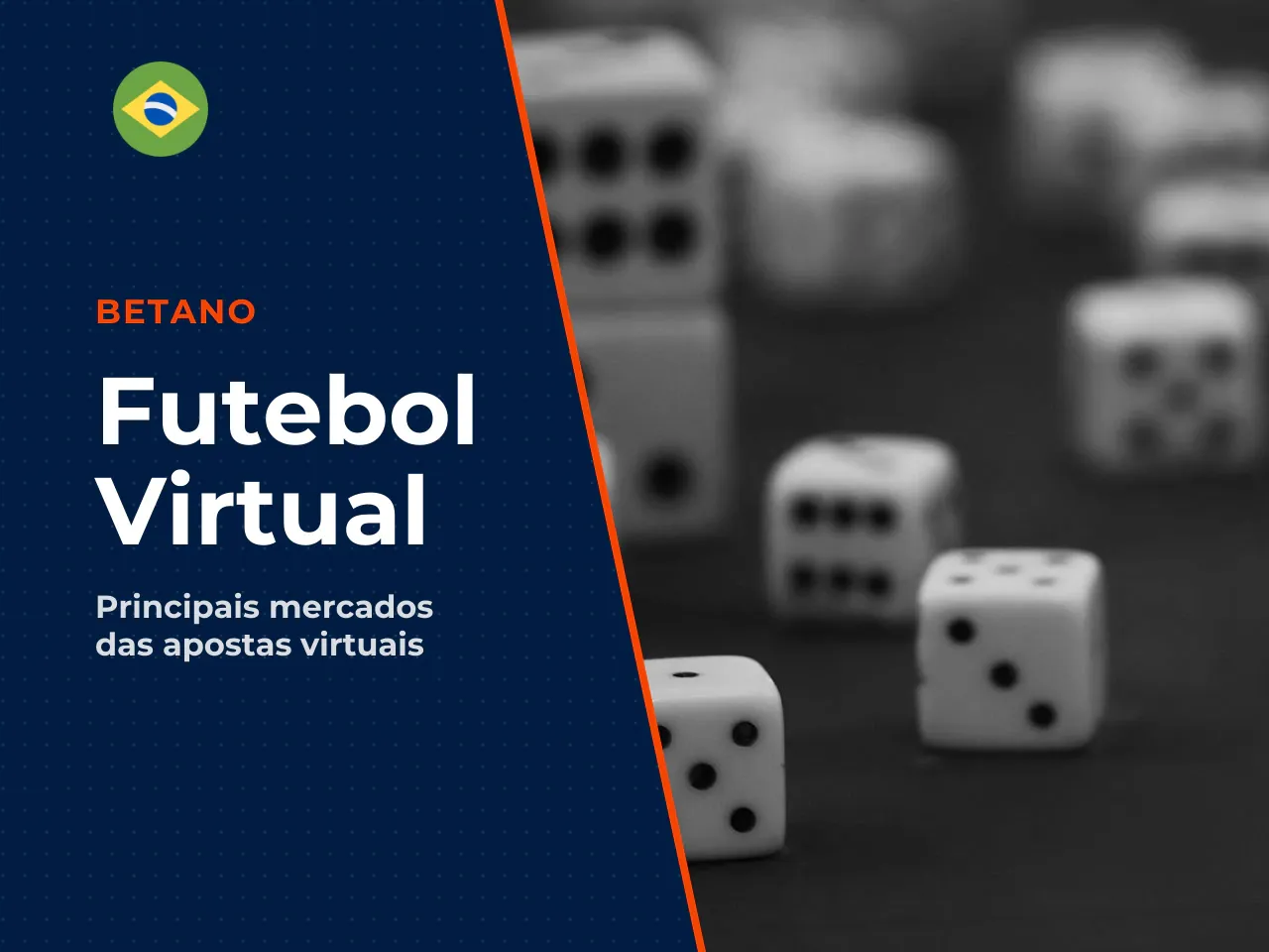 Mercados mais comuns no futebol virtual. As seções de apostas virtuais apresentam tipologias familiares: **Resultado Final (1x2)**, **Total de Gols** (acima/abaixo) e **Ambas Equipes Marcam**. De form