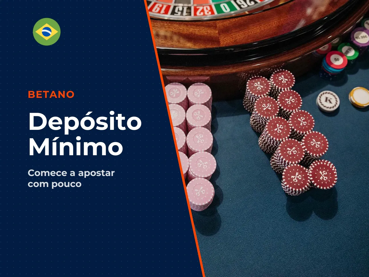 Qual é o depósito mínimo na Betano?. O deposito minimo betano é de **R$5**, tanto para Pix quanto para transferência bancária. Na prática, isso significa que dá para conhecer a plataforma sem comprome