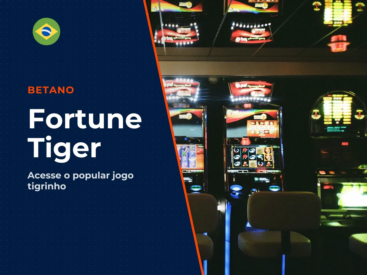 Betano tem tigrinho?. Resposta curta: sim. A Betano disponibiliza no catálogo de cassino o slot **Fortune Tiger**, da PG Soft — o jogo popularmente conhecido como "tigrinho". O título aparece na seção