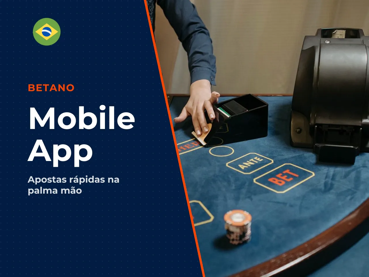 Apostas ao vivo e gestão da conta pelo celular. O app nativo oferece **push notifications** personalizadas (promoções, início de partidas, atualizações de odds), login biométrico (Face ID / impressão
