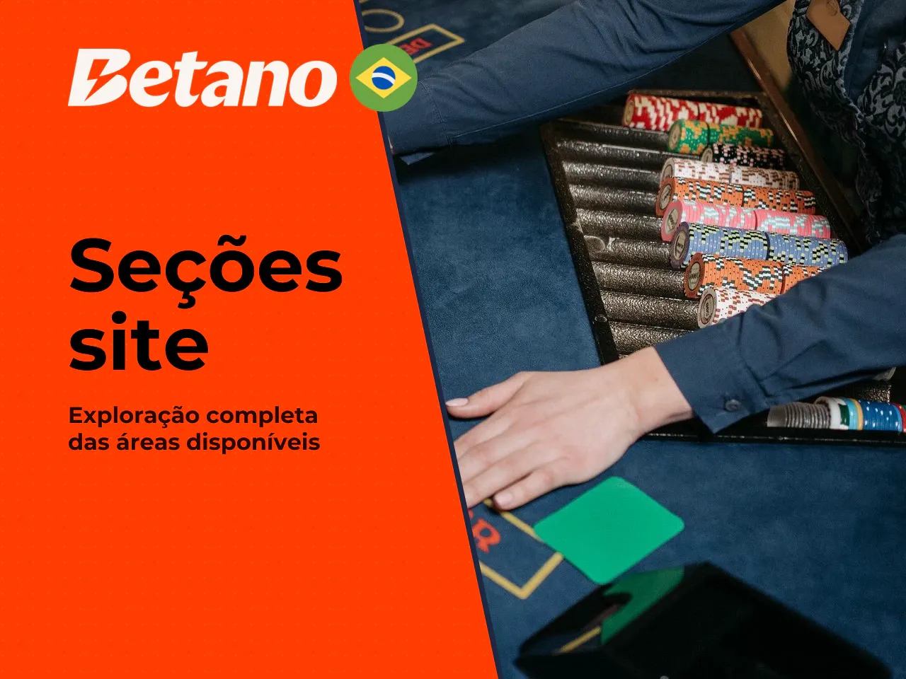 Quais áreas estão disponíveis no site