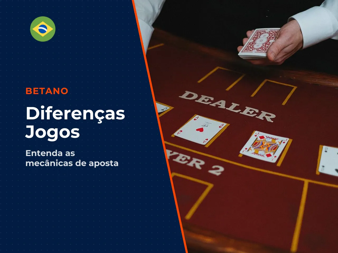 Diferença entre jogos de cassino e apostas esportivas na Betano. As apostas esportivas demandam análise e projeção de resultados com base em eventos reais. O cassino, por outro lado, depende exclusiva