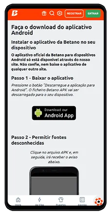betano codigo promocional baixar app ios