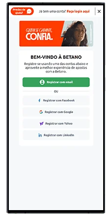 betano login