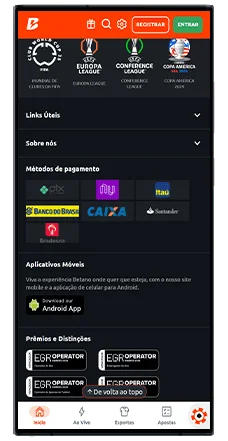 betano login metodos de pagamento